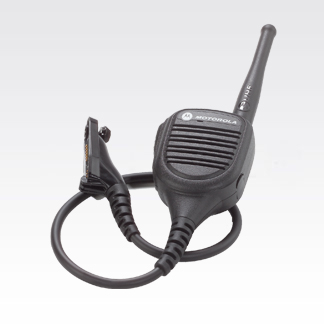 PMMN4043 - Microfone para segurança pública IMPRES™ com conector de áudio (cabo de 46 cm)