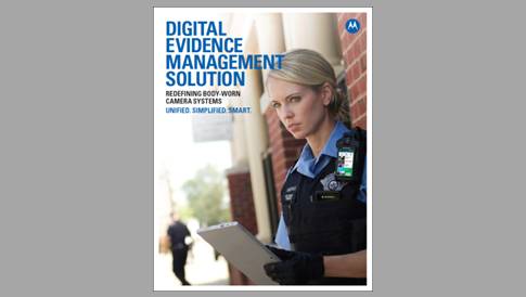 Digital Evidence Management Solution - Motorola Solutions Australia ...