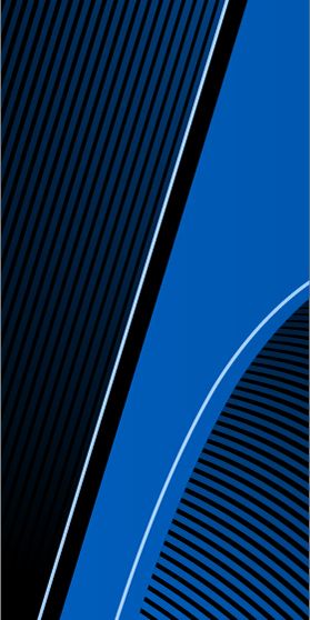 Image of dark background with royal blue Motorola batwing insignia