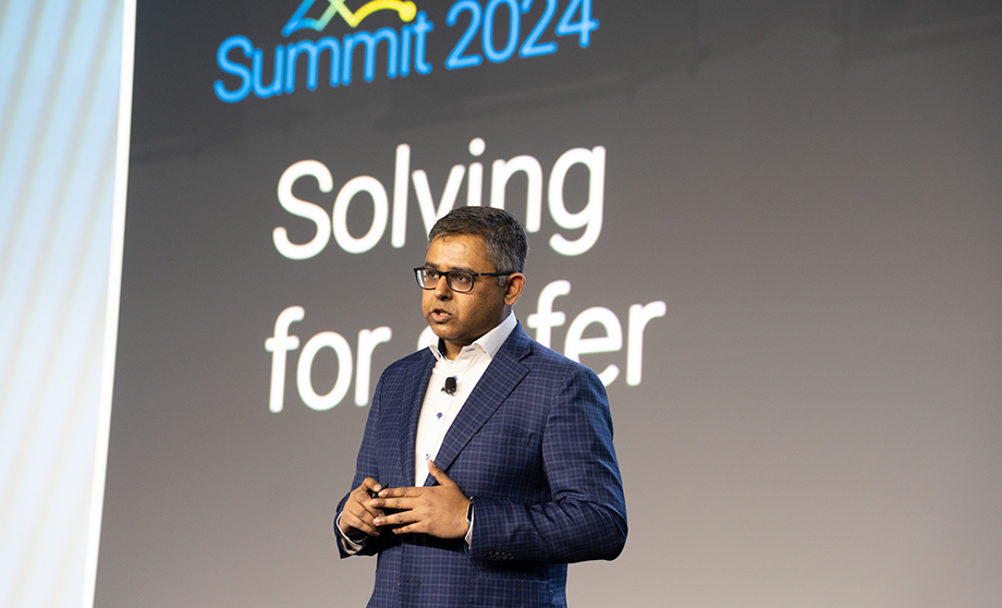 Mahesh Saptharishi presenting at Summit 2024