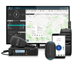 Broadband push-to-talk devices