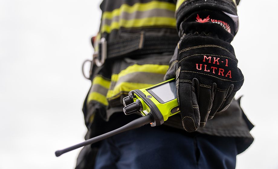 APX N70 XE radio combines mission-critical voice communications with smart applications for fire crews