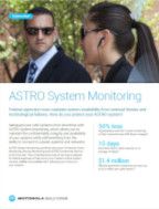 Brochure cover image for ASTRO System Monitoring for Federal Agencies