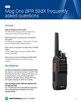 Mag One BPR 50dX FAQ's