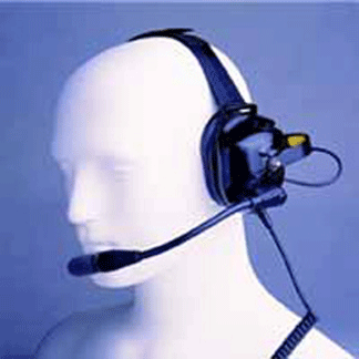 Casque écouteur professionnel pour radio talkie-walkie de sécurité