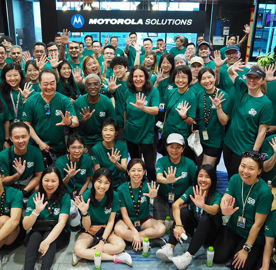 Motorola Solutions celebrates 50 years of innovation in Singapore