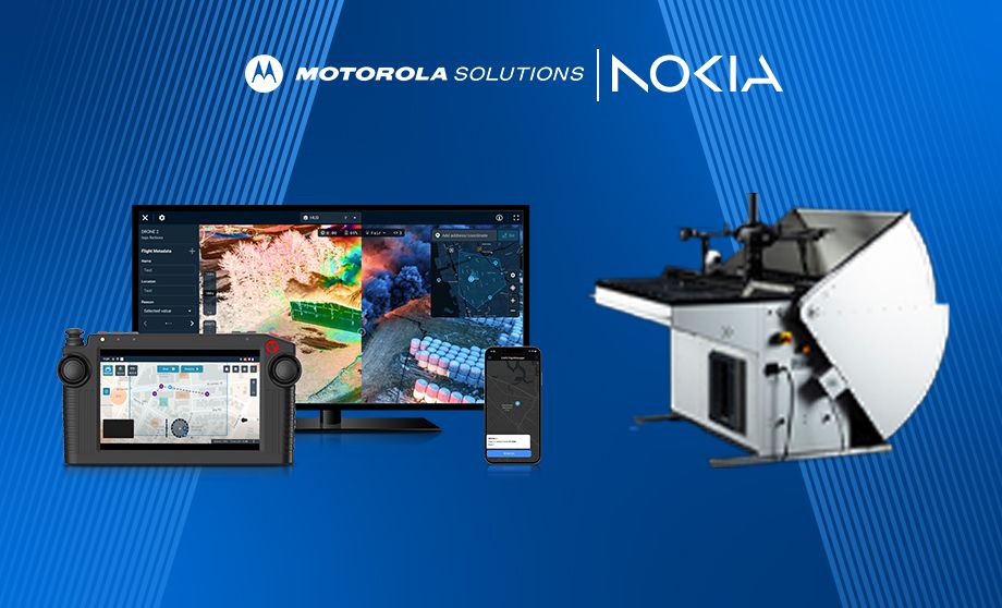 Nokia and Motorola Solutions Announce Drone Technology Integration for Public Safety and Mission-Critical Industries