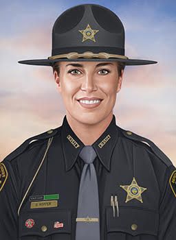 Painting of Deputy Suzanne Hopper